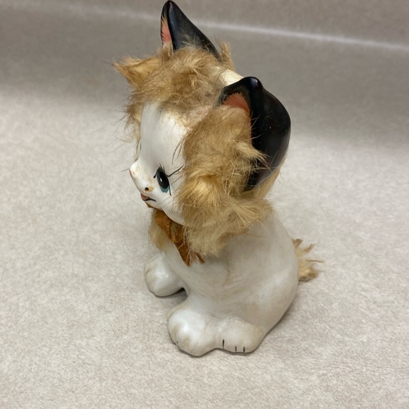 Kitschy vintage cat bank around 1950s - Picture 2 of 7